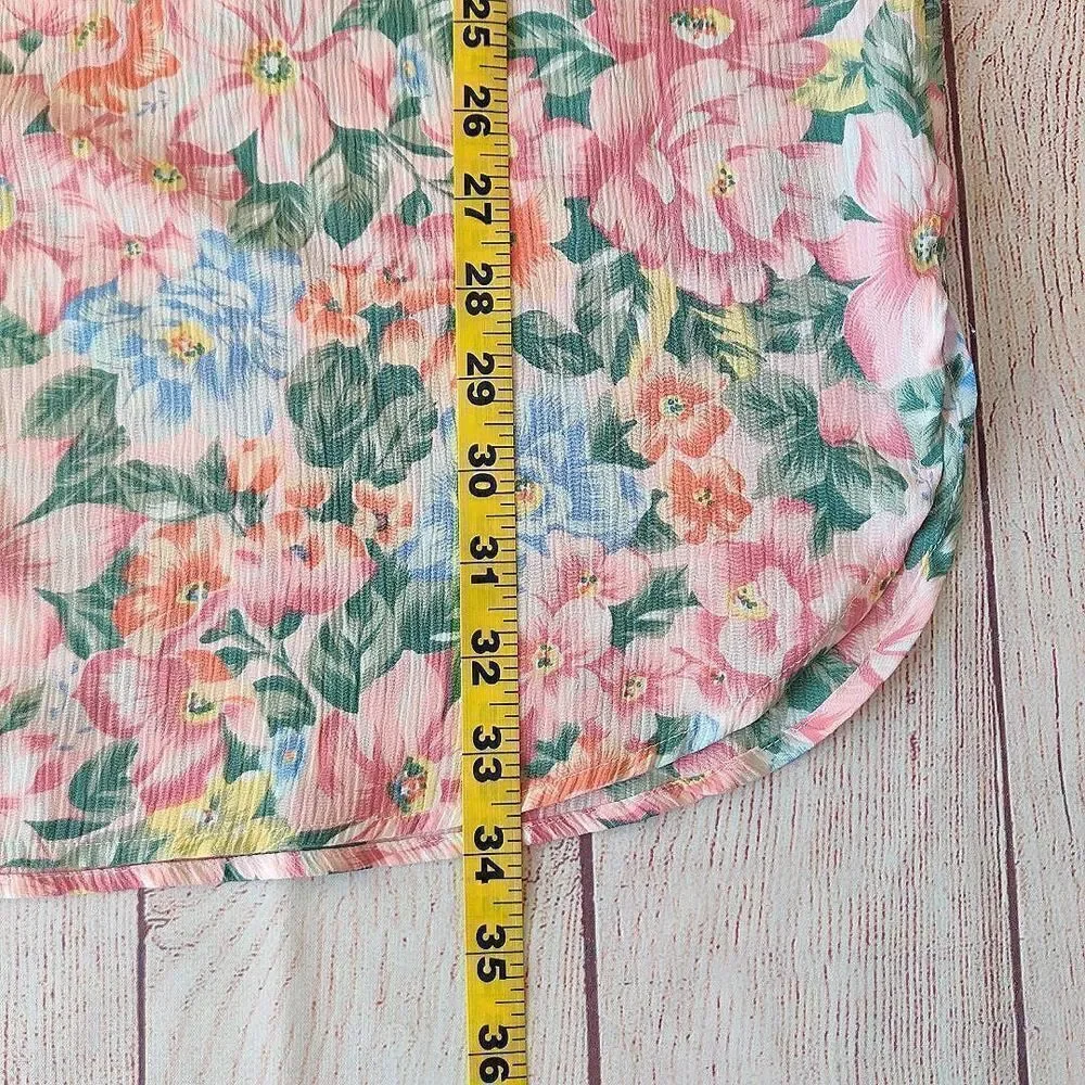 Vintage Victoria's Secret gold label oversized floral nightgown M/L